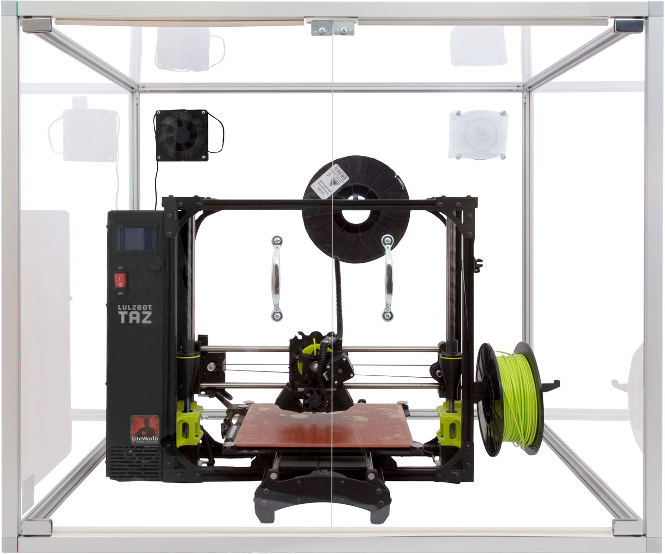 3D Printer Enclosure with Luzbot Printer